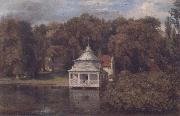 John Constable The Quarters behind Alresford Hall Sweden oil painting artist